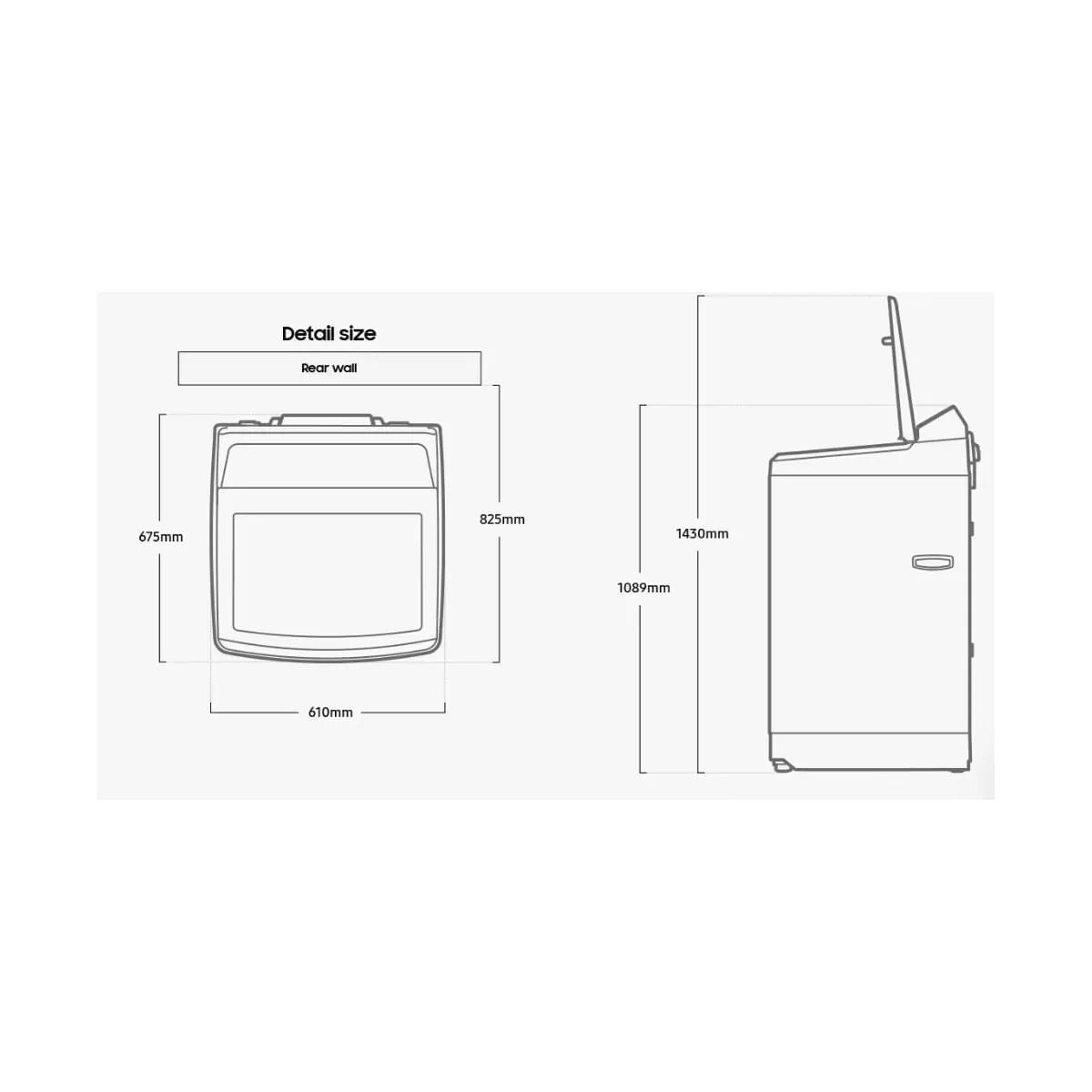LAV. SAMSUNG WA13CG5441BDCO