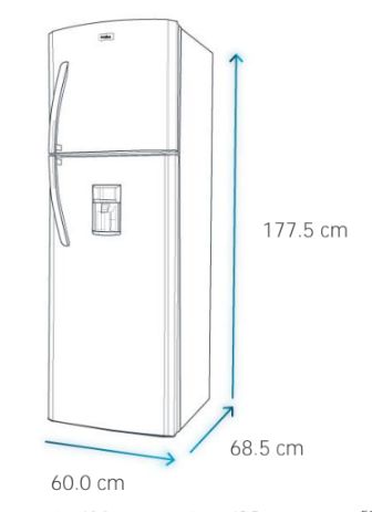 NEVERA MABE RMA313FXCT