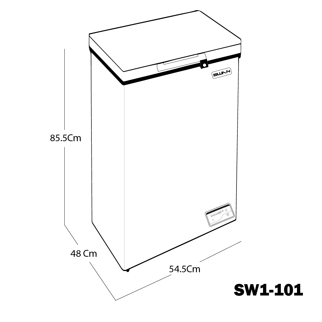 CONGELADOR SWAN CHS SW1-101