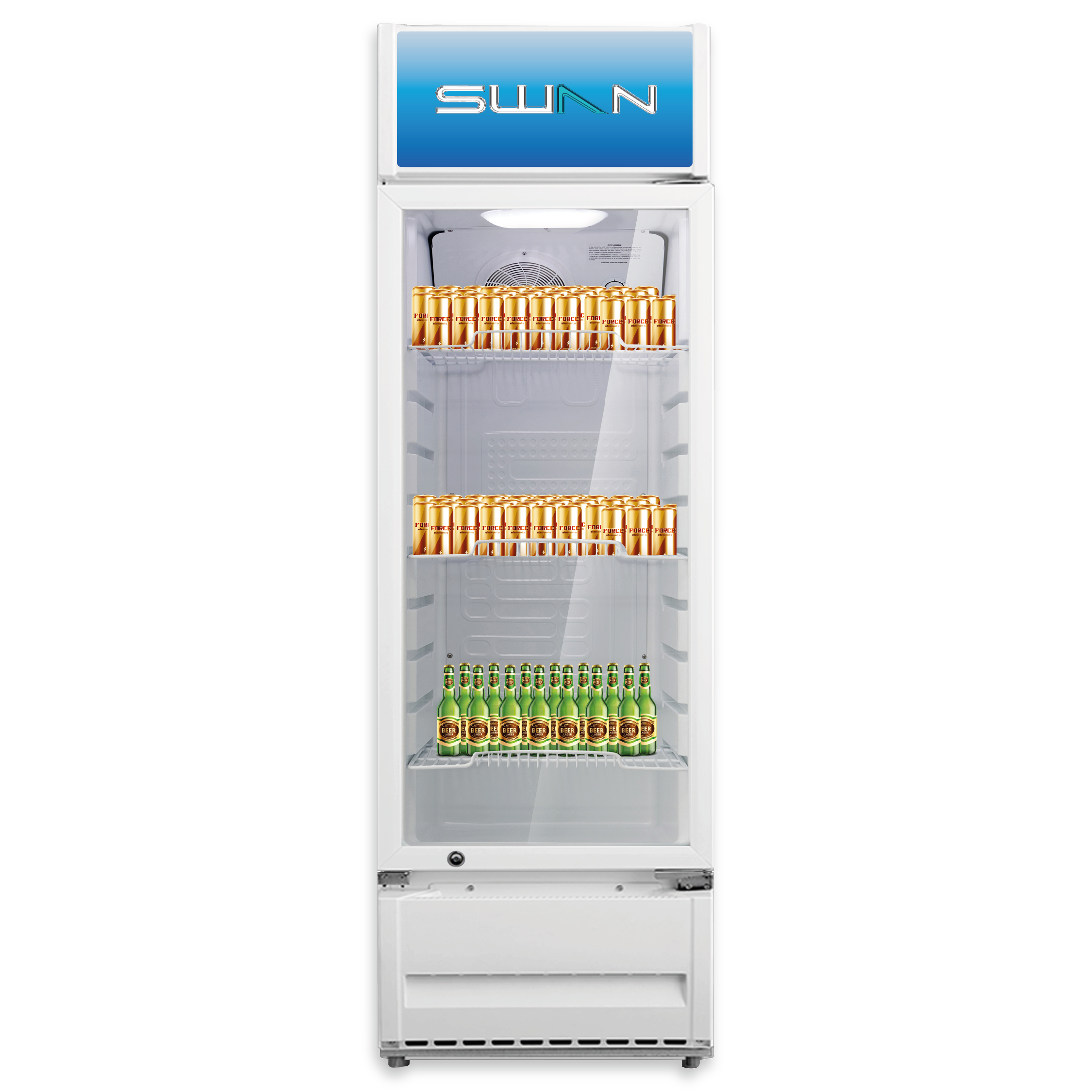 VITRINA REFRIGERANTE SWAN RVV 211L MA CS