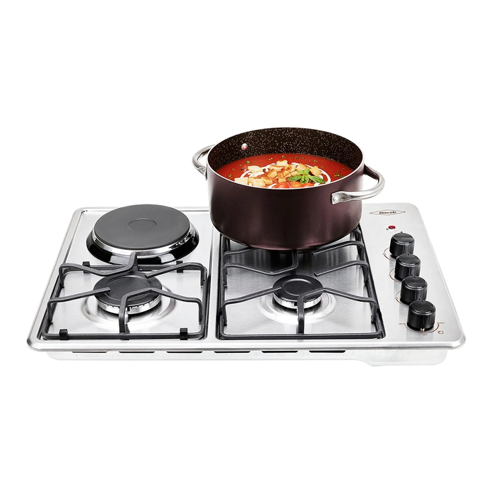 CUBIERTA HACEB TO 60-43 INOX 3X1 RB 120 V GN