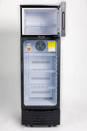 VITRINA REFRIGERADA SWAN 286 LITROS CON CONGELADOR SUPERIOR | SCD-370B