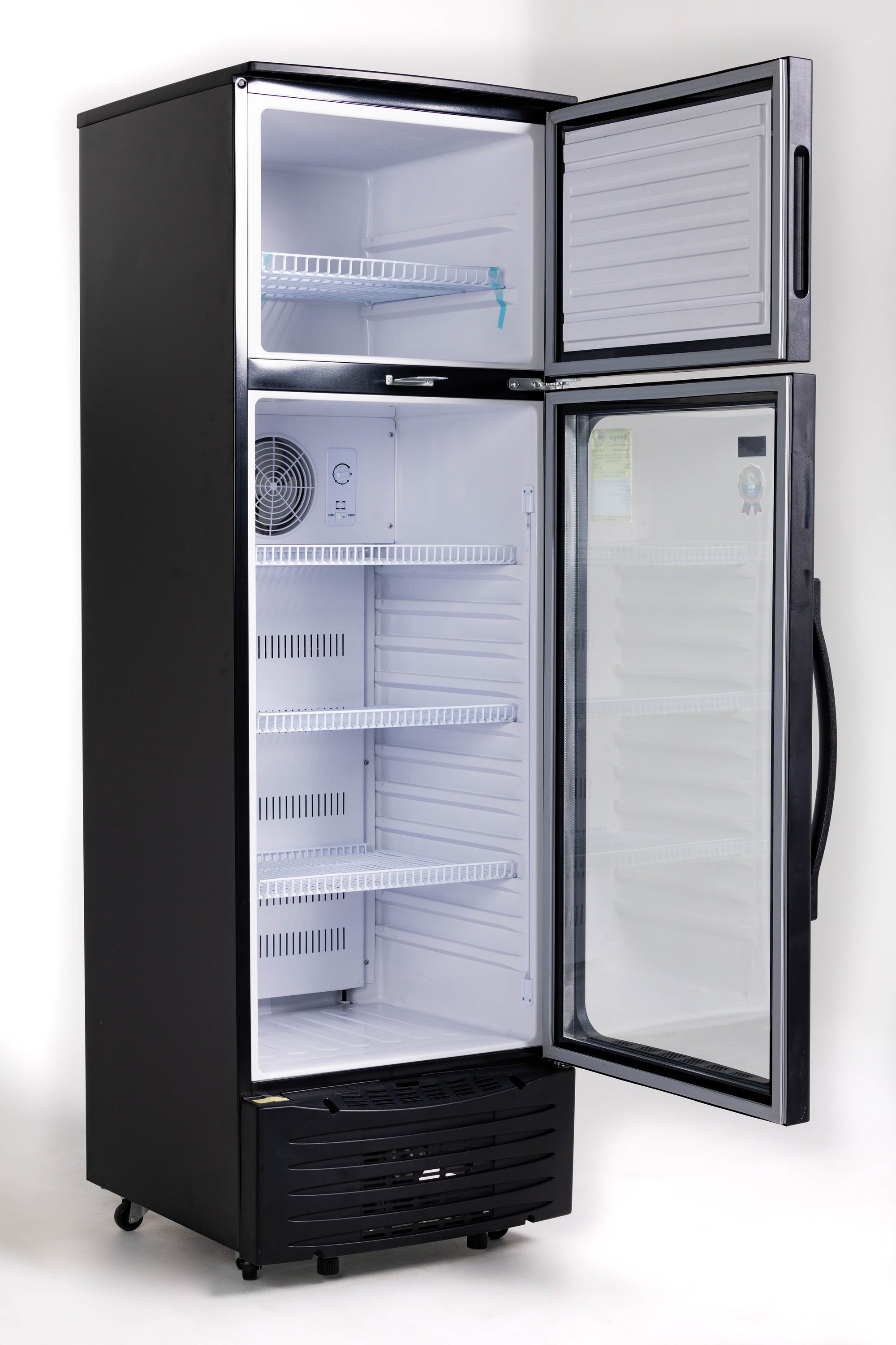 VITRINA REFRIGERADA SWAN 286 LITROS CON CONGELADOR SUPERIOR | SCD-370B