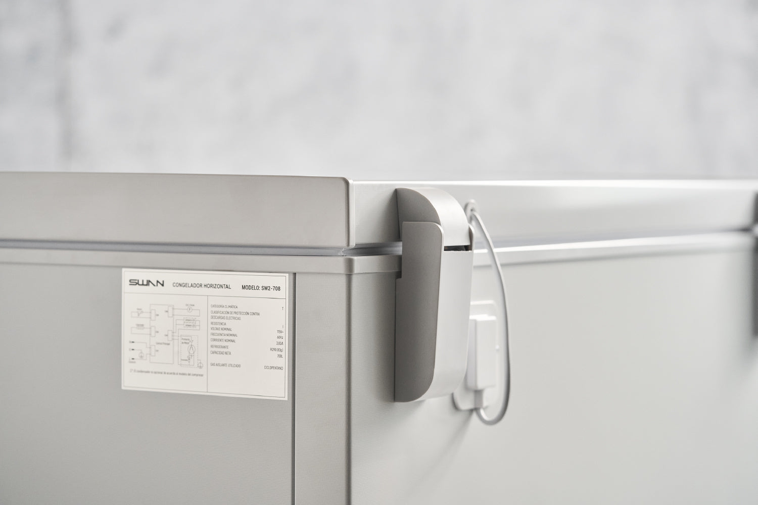 CONGELADOR HORIZONTAL SWAN 508 LITROS 2 PUERTAS | SW2-508