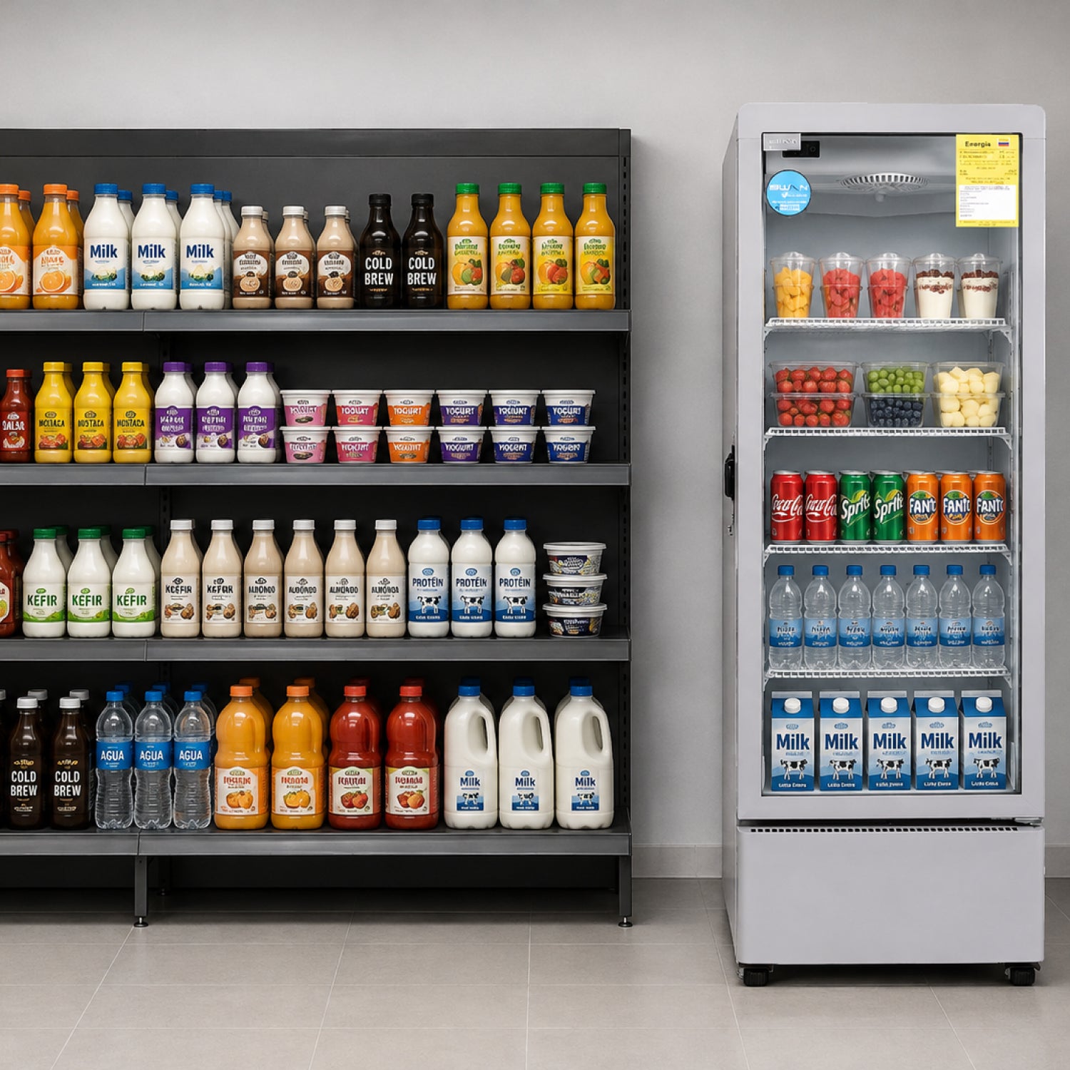 VITRINA REFRIGERADA SWAN 140 Litros | XLS 145W