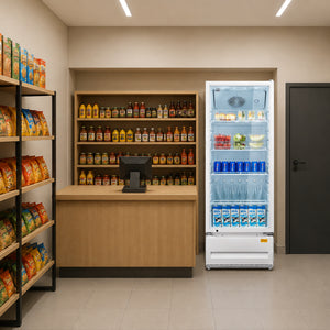 VITRINA REFRIGERADA SWAN 309 LITROS | SW-RVV-309