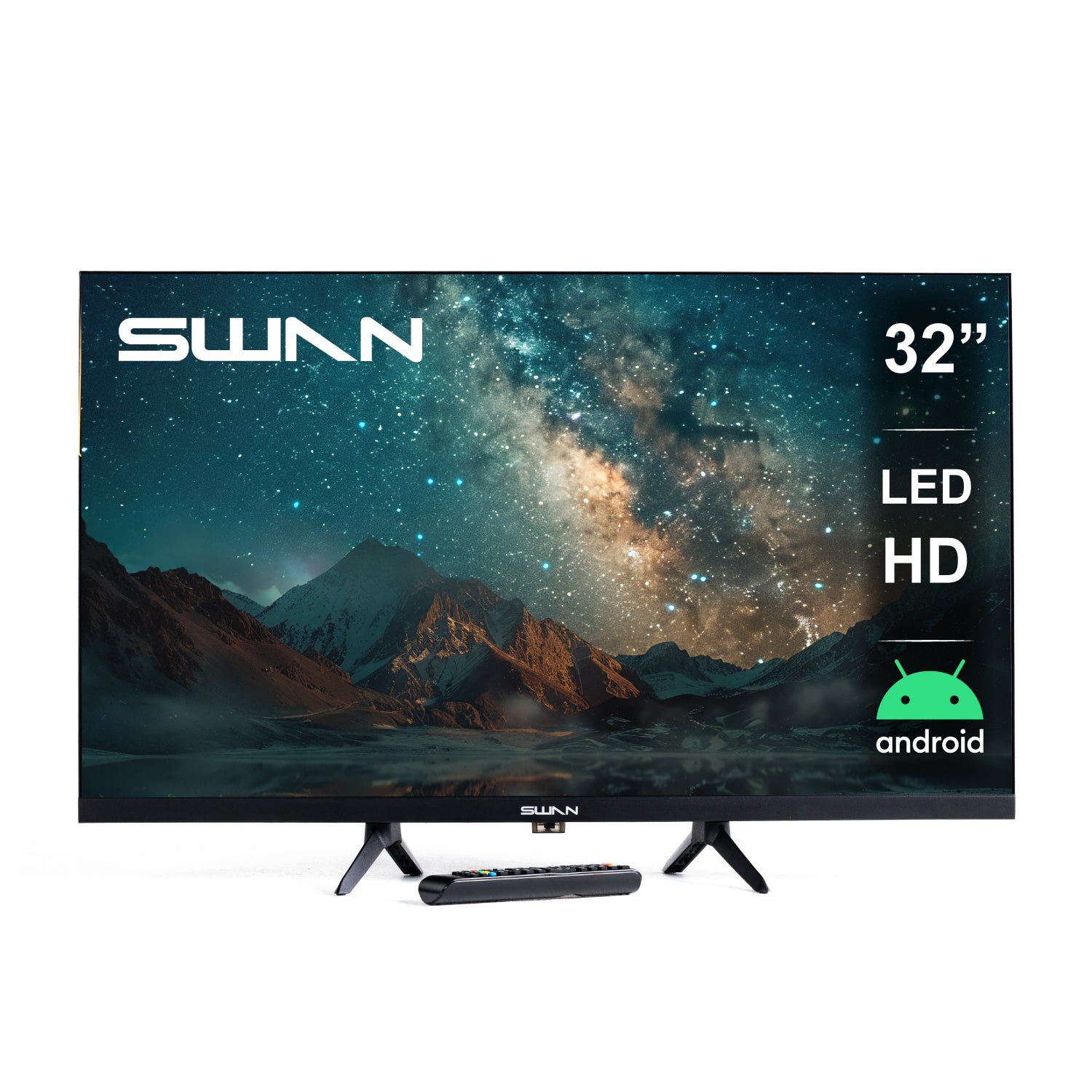 TELEVISOR SWAN 32" HD SMART TV LED ANDROID 14
