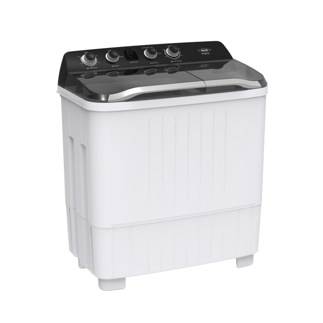 Lavadora Haceb semiautomática 13 kilogramos blanca