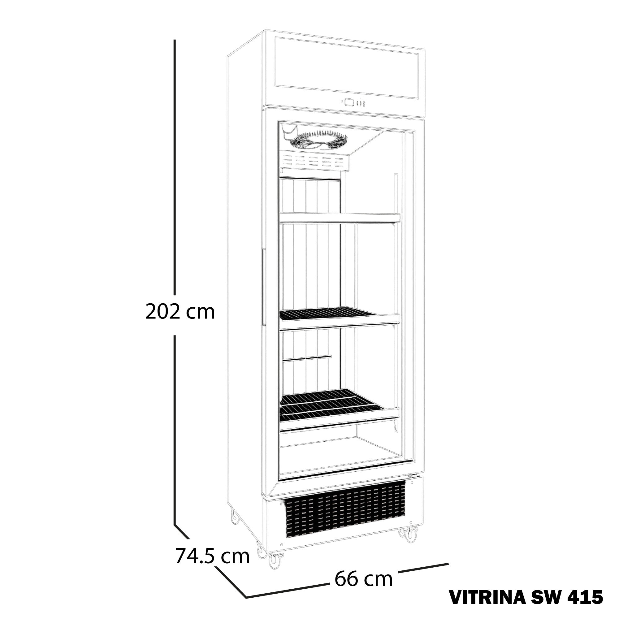 CONG. VERTICAL SWAN 376L -  XLS 415 WD PVV
