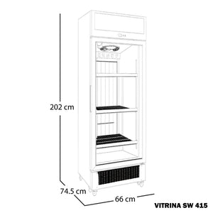 CONG. VERTICAL SWAN 376L -  XLS 415 WD PVV