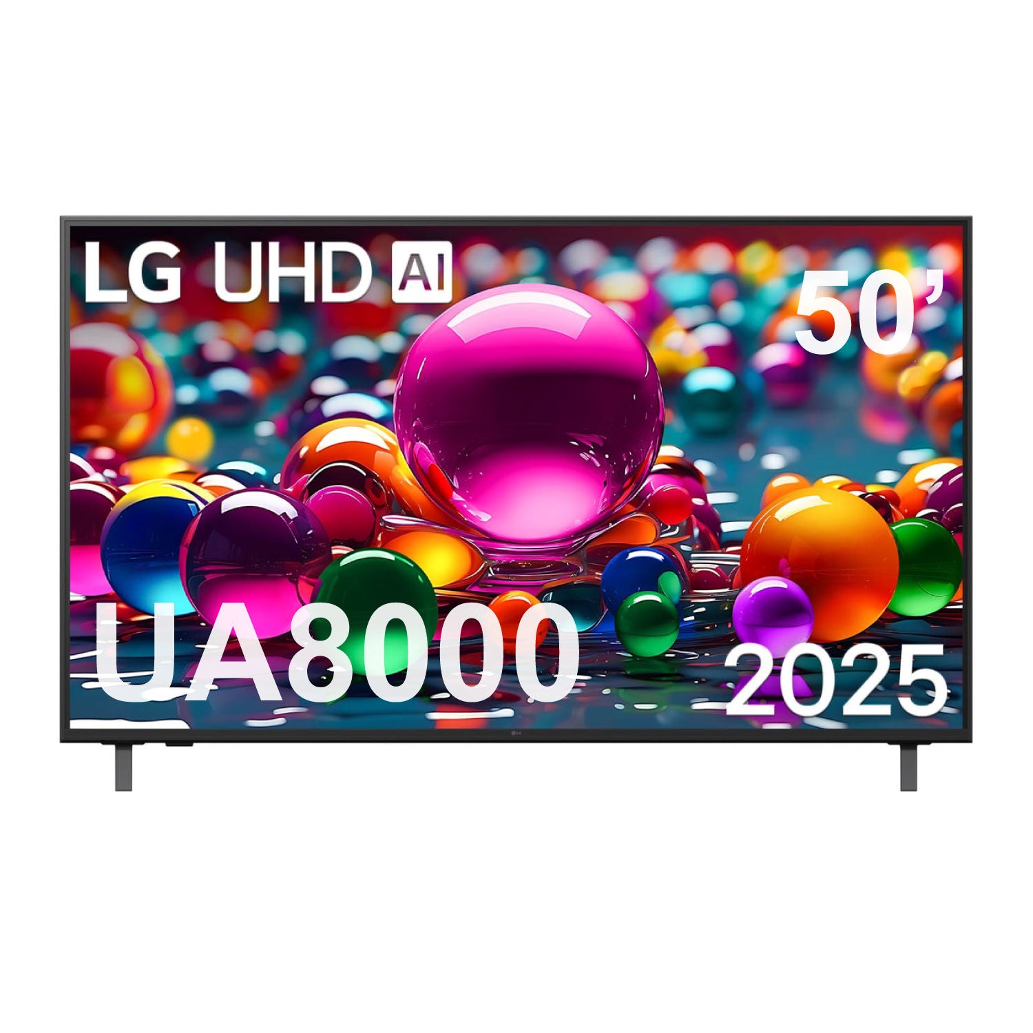 Televisor LG 50" UHD AI 4K Smart TV 2025 - 50UA8000PSB.AWC