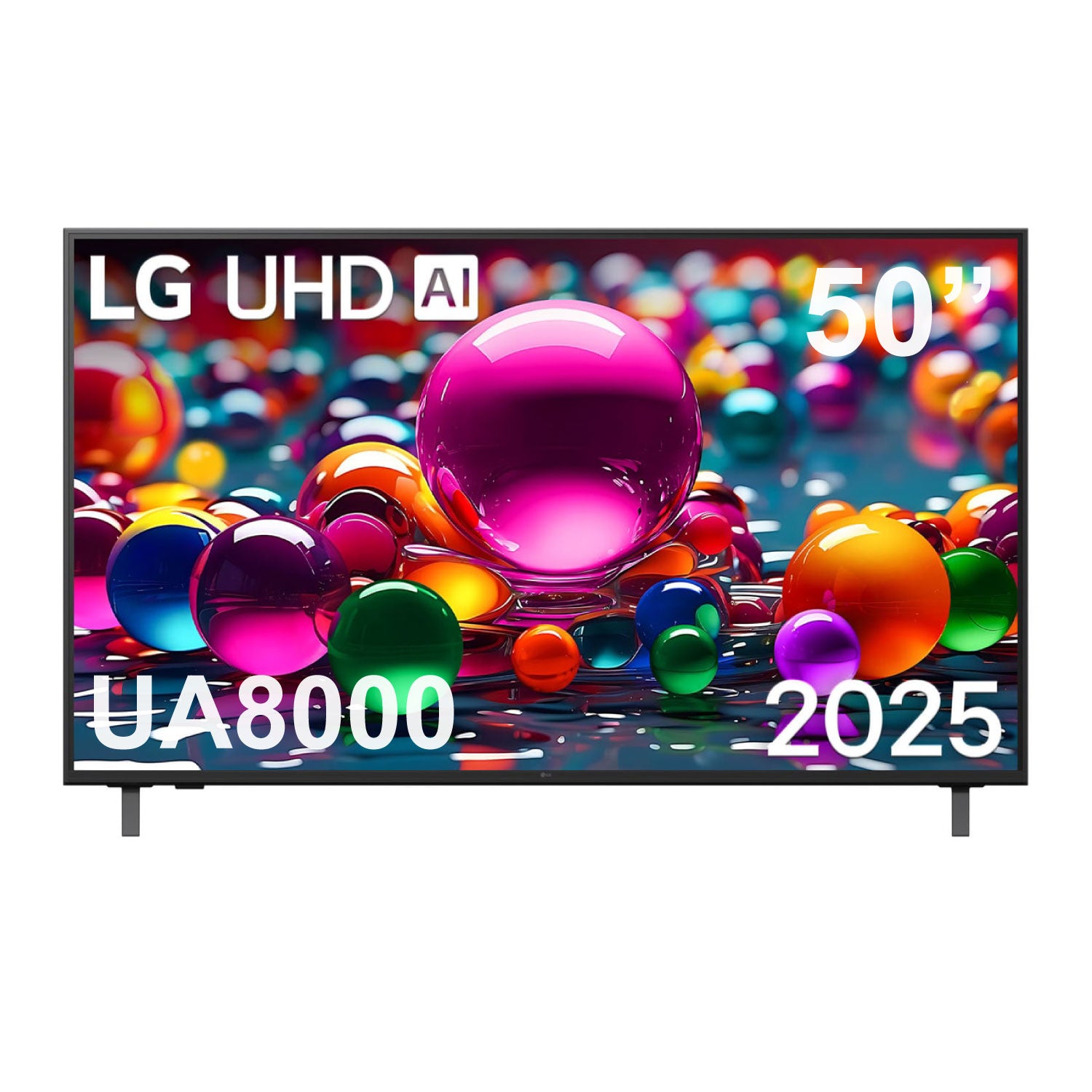Televisor LG 50" UHD AI 4K Smart TV 2025 - 50UA8000PSB.AWC