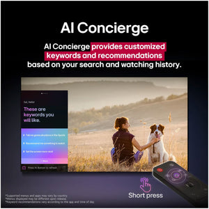 Televisor LG 50" UHD AI 4K Smart TV 2025 - 50UA8000PSB.AWC