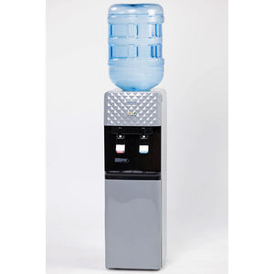 Dispensador de Agua Swan Fría y Caliente con Nevera Integrada Silver | LB-LWB1.5-5X88R