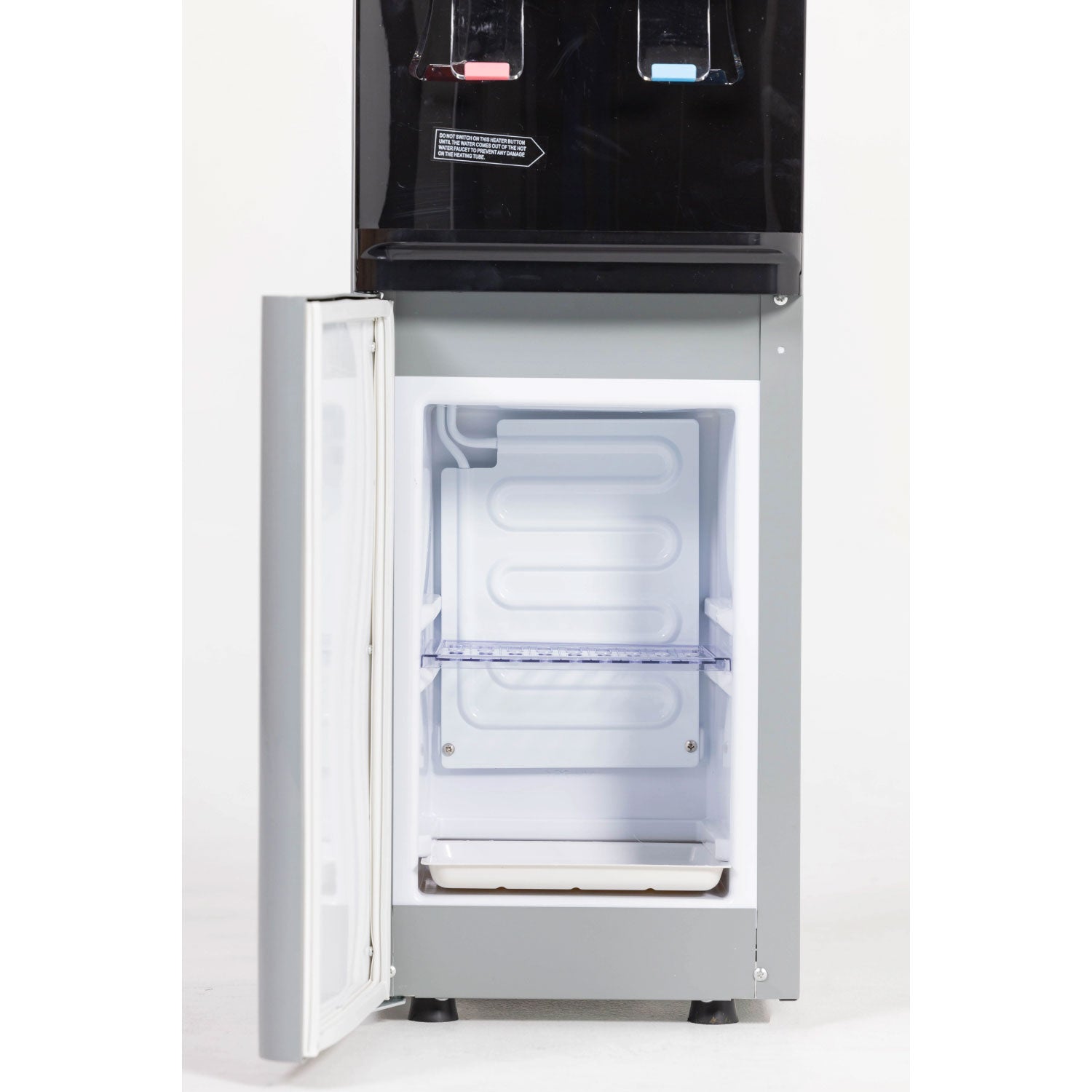 Dispensador de Agua Swan Fría y Caliente con Nevera Integrada Silver | LB-LWB1.5-5X88R