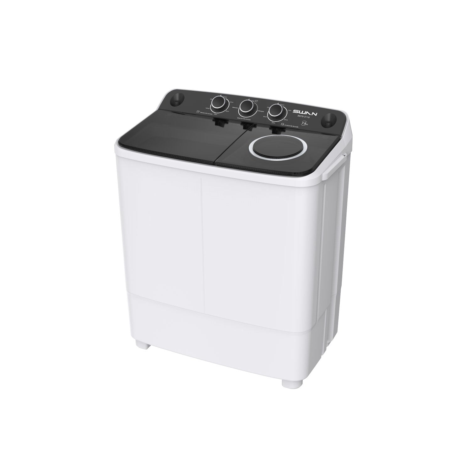 LAVADORA SWAN REVOLUTION DOBLE TINA 7.5 KG - XN