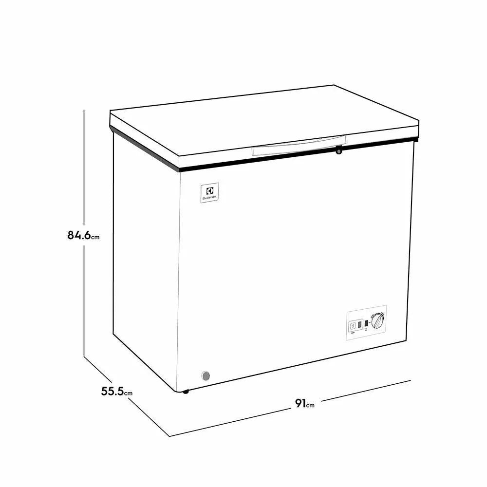 Congelador Electrolux 200 Lts. EFCC25C5HQW
