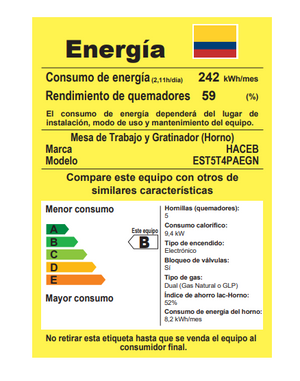 ESTUFA HACEB ROMERO 50-T GN NE