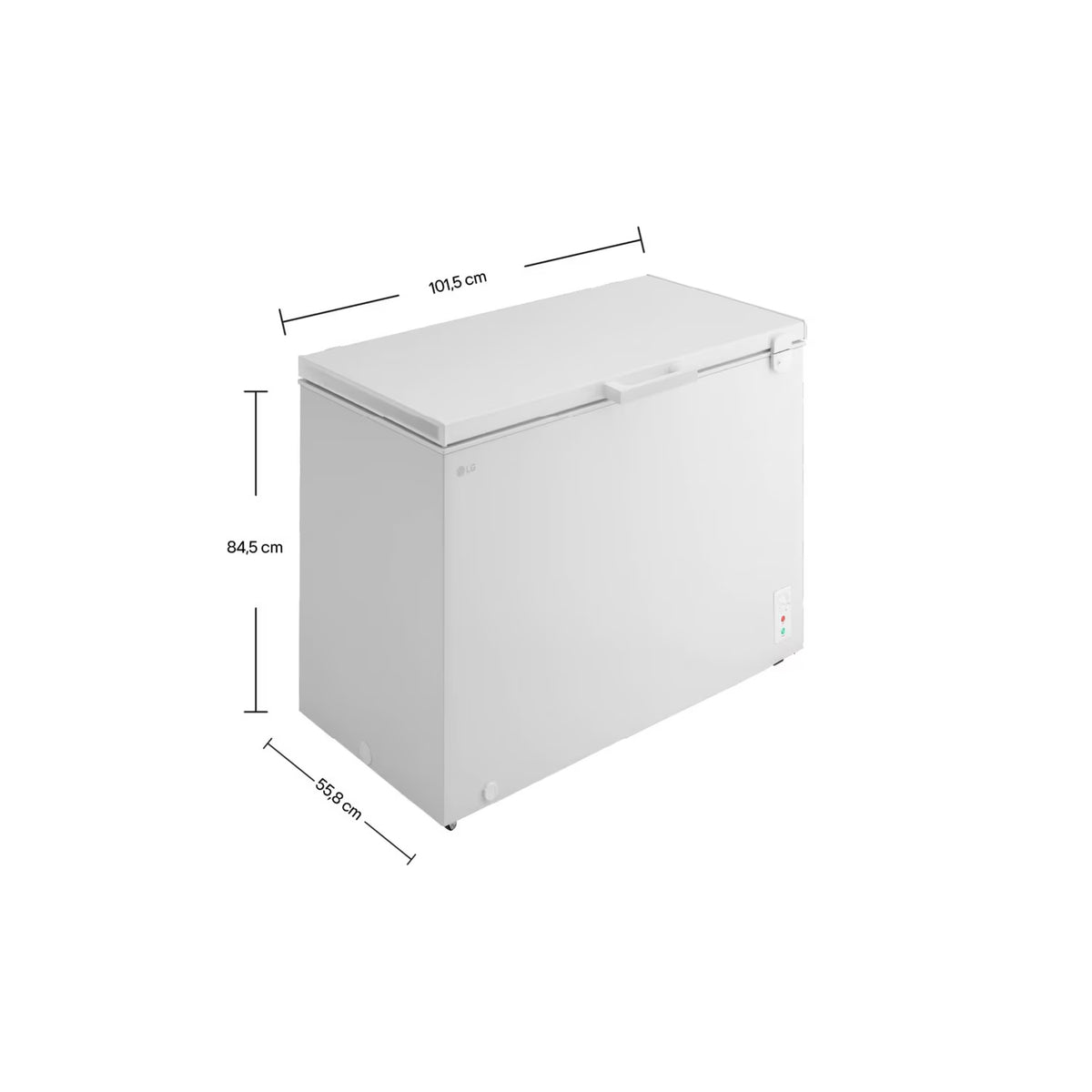 Congelador Horizontal LG Blanco - 291L | GC30BGW