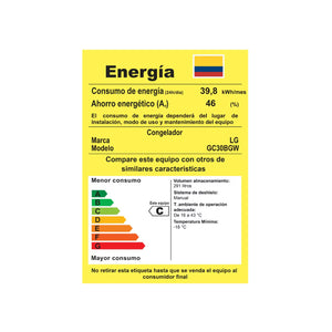 Congelador Horizontal LG Blanco - 291L | GC30BGW