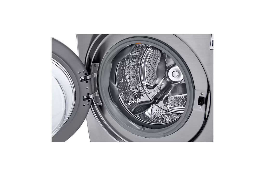 lavadora de carga frontal 22 kg -LG WM22VV2S6BR.ASSECOL