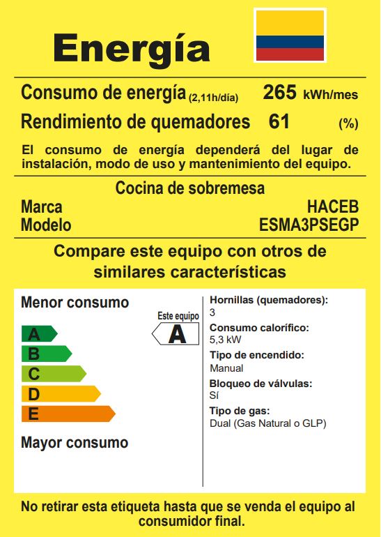 Estufa avellana Torre Mixta 3x1 Gas Propano Plata - EM AVELLANA T MIX 3X1 GP PL