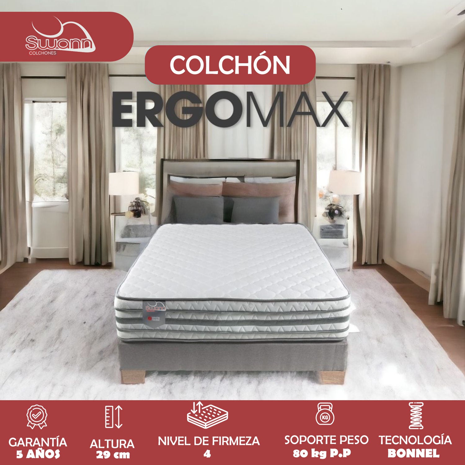 colchón SWAN ERGOMAX