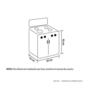 ESTUFA HACEB ROMERO T MIX 3X1 GN PL