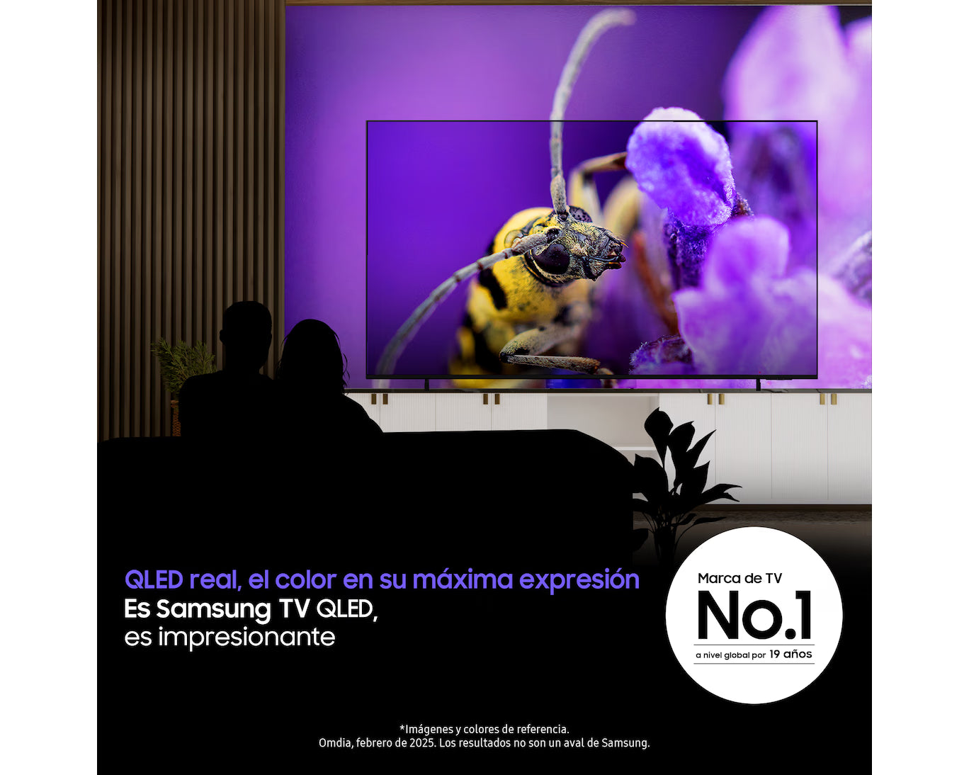 Televisor Smart 55" QLED 4K Q6F (2025) + Barra de Sonido - F-QN55Q6FAAKXZ