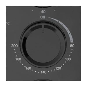 Freidora de Aire KALLEY 3.5Litros K-MAF35 Negro