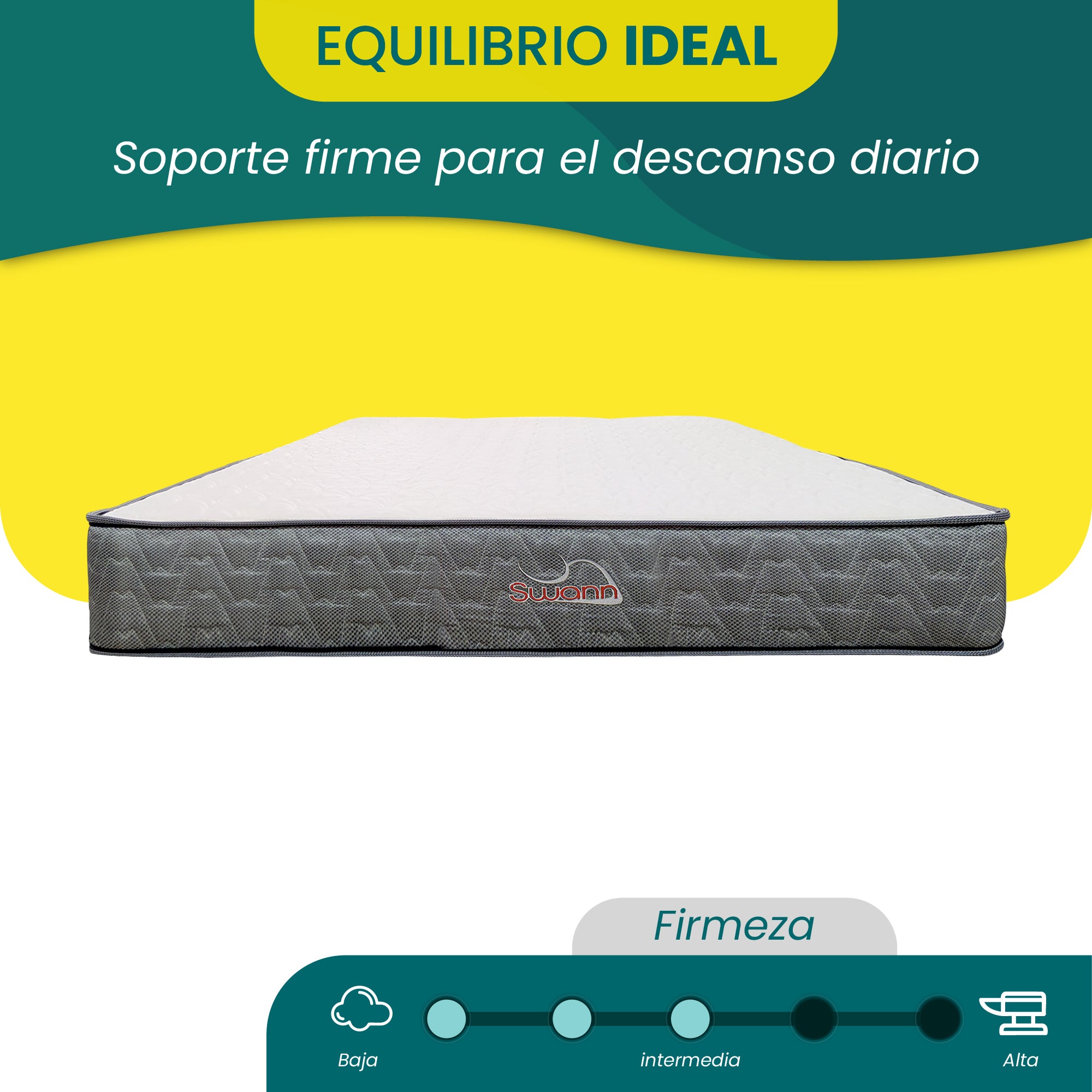 COLCHON SWAN NEW SILVER DC