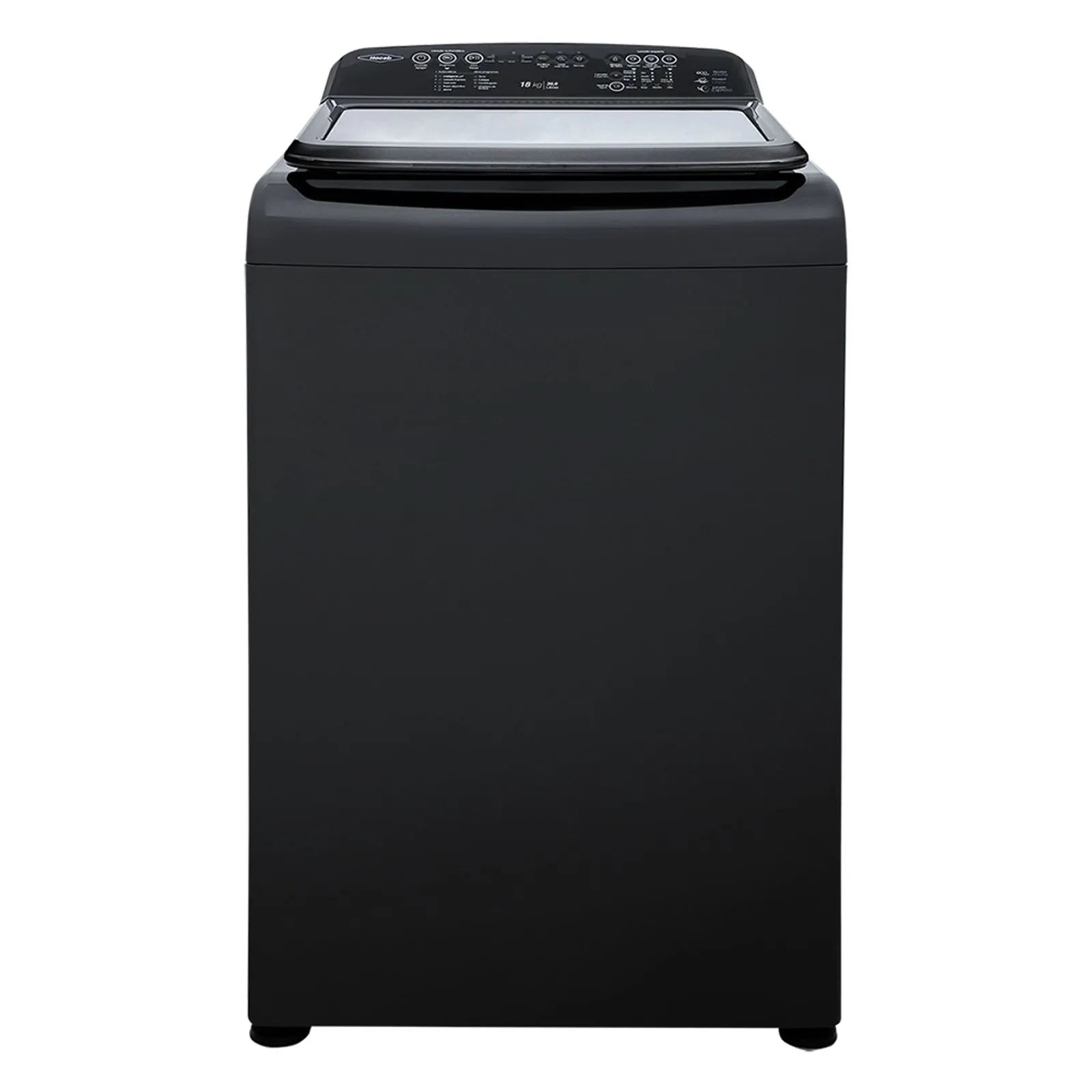 Lavadora Haceb IVY 18 Kilogramos Panel Digital Gris Coal
