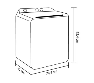 LAVADORA HACEB 7 KG SEMIAUTOMÁTICA BLANCA