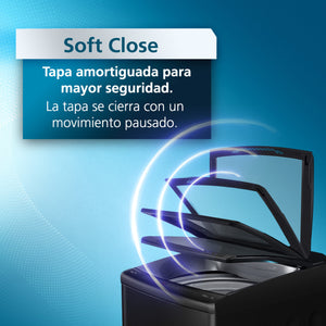 Lavadora Automática Propela 14 Kg Diamond Gray Mabe - LMA4120WDGAB0