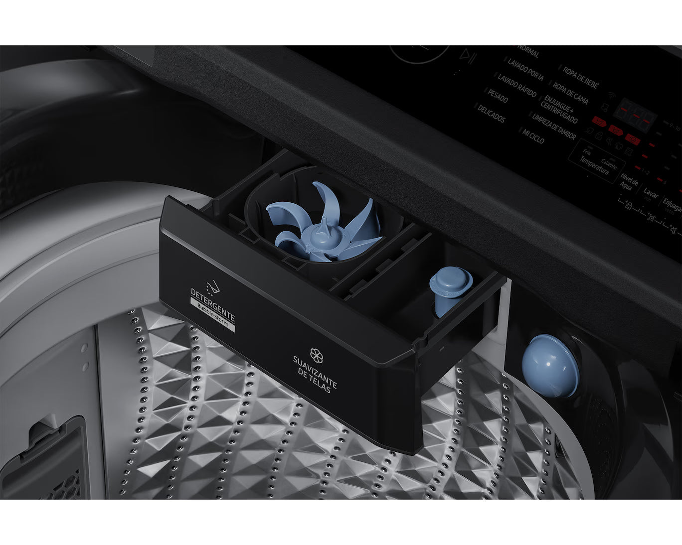 LAVADORA SAMSUNG 17 KG + INTELIGENCIA ARTIFICIAL - WA80F17S8BCO