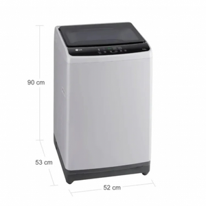 Lavadora LG 9Kg Gris Silencioso Cierre suave WT9ELR.DESECOL