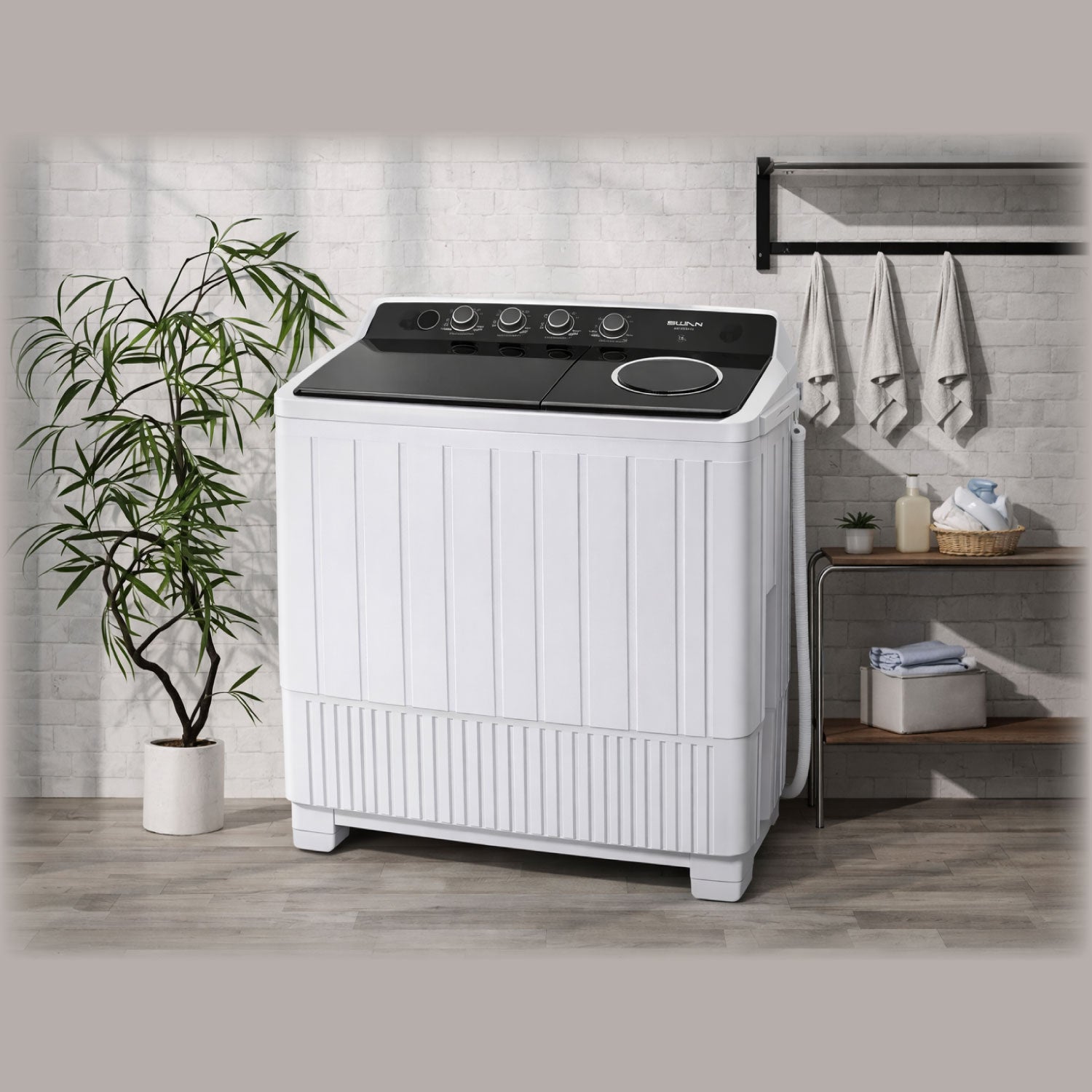 LAVADORA SWAN REVOLUTION DOBLE TINA 15KG - XN