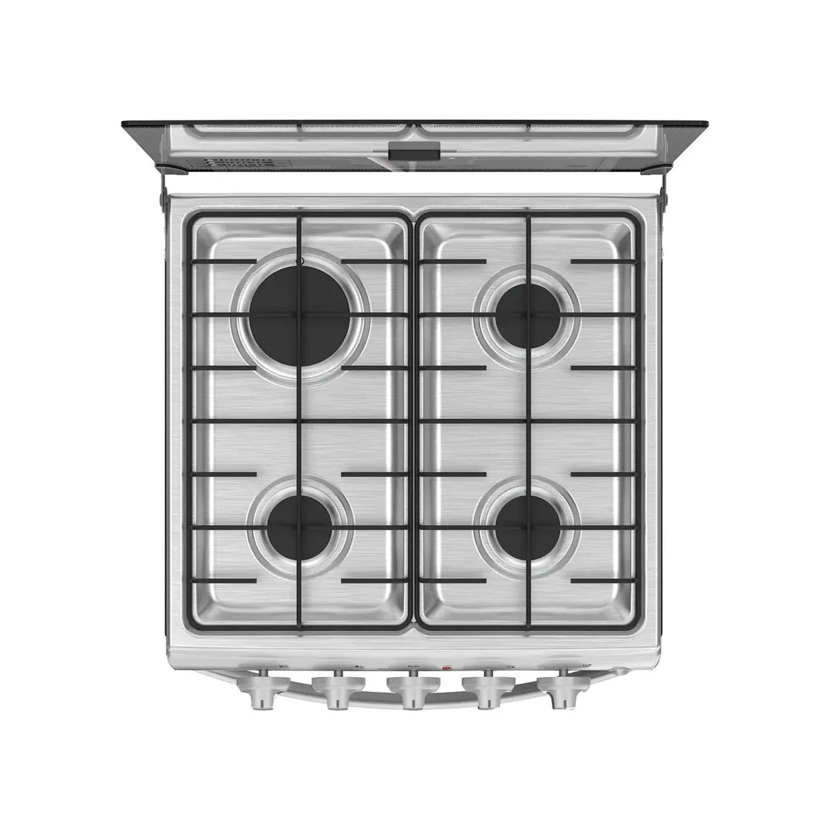 Estufa de Piso MABE 4 Puestos Gas Natural EMC5140ANG0 Inox