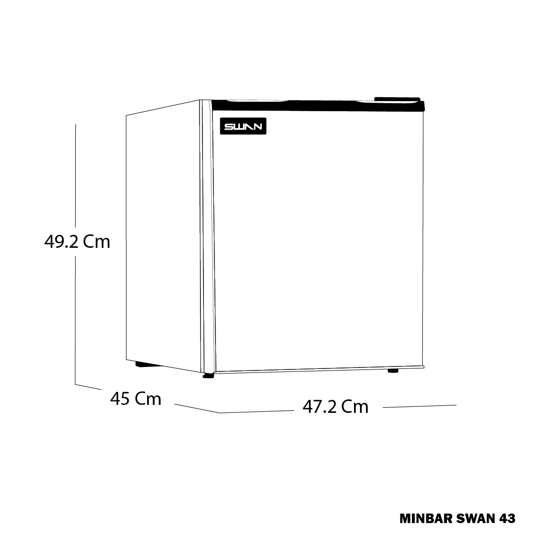 MINIBAR SWAN NMB443