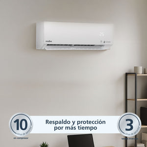 Aire Acondicionado Inverter 110v 12.000 BTU blanco Mabe - MMI12CABWCC32DC1