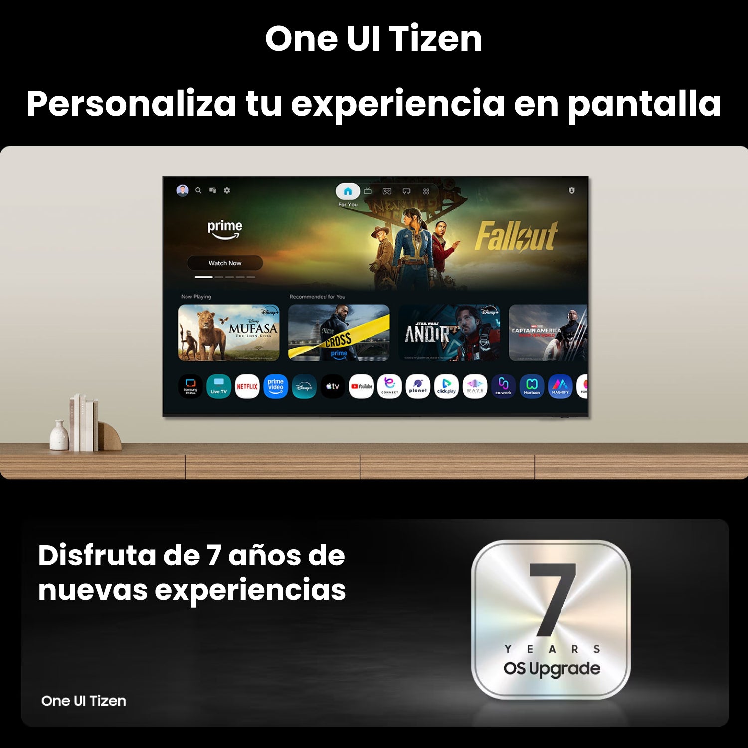 Televisor SAMSUNG Smart 50", 58”, 65 Crystal UHD 4K | U8500H (2026)