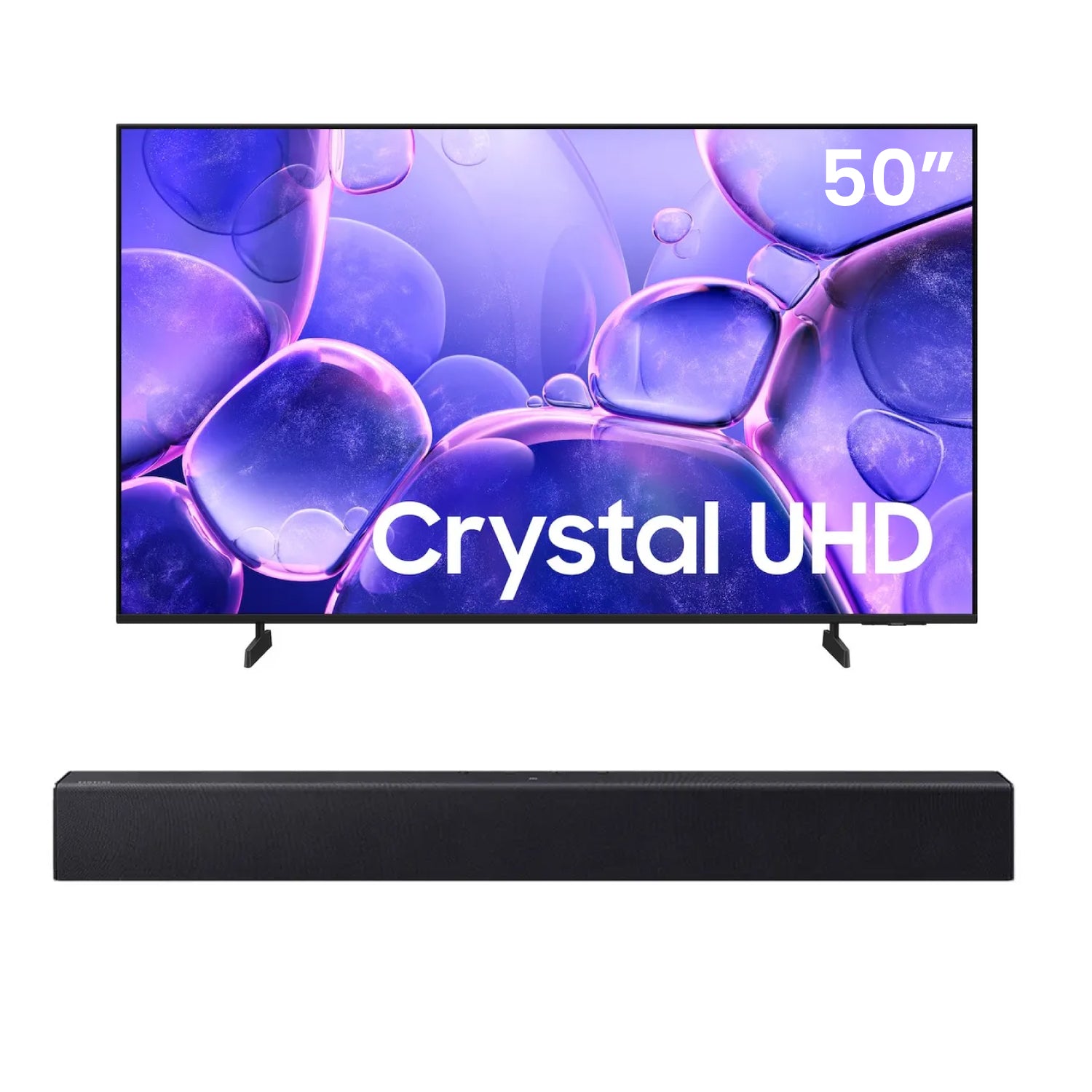 Televisor Smart 50” Crystal 4K U8000F + Barra de Sonido - UN50U8000FKXZL