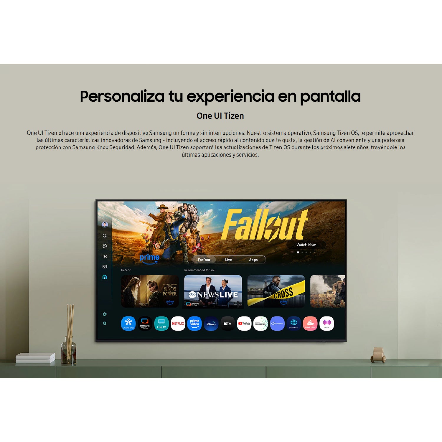 Televisor SAMSUNG Smart 75” Crystal 4K U8000F - UN75U8000FKXZL