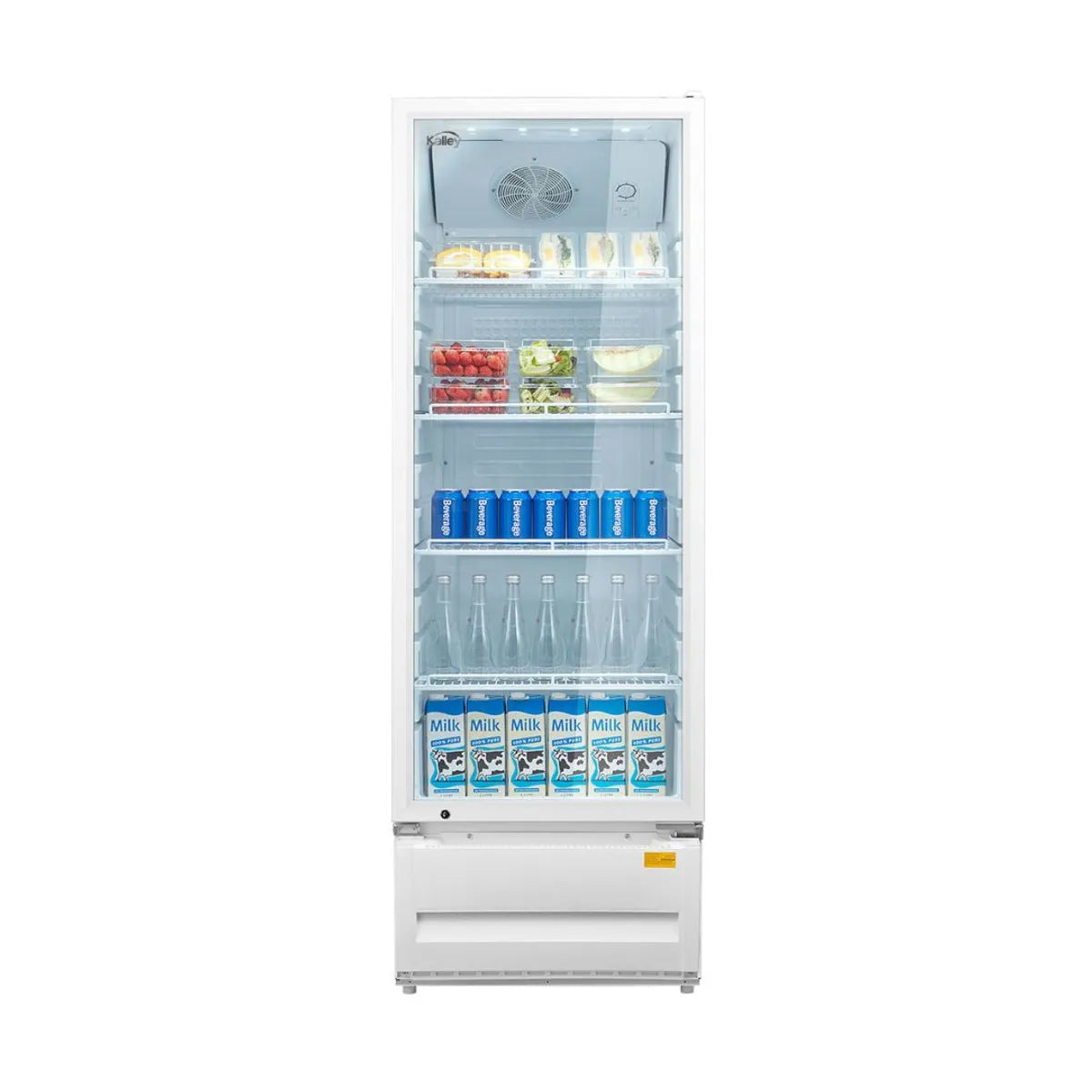 Vitrina KALLEY Frost Una puerta 309 Litros K-SC309L2 Blanco