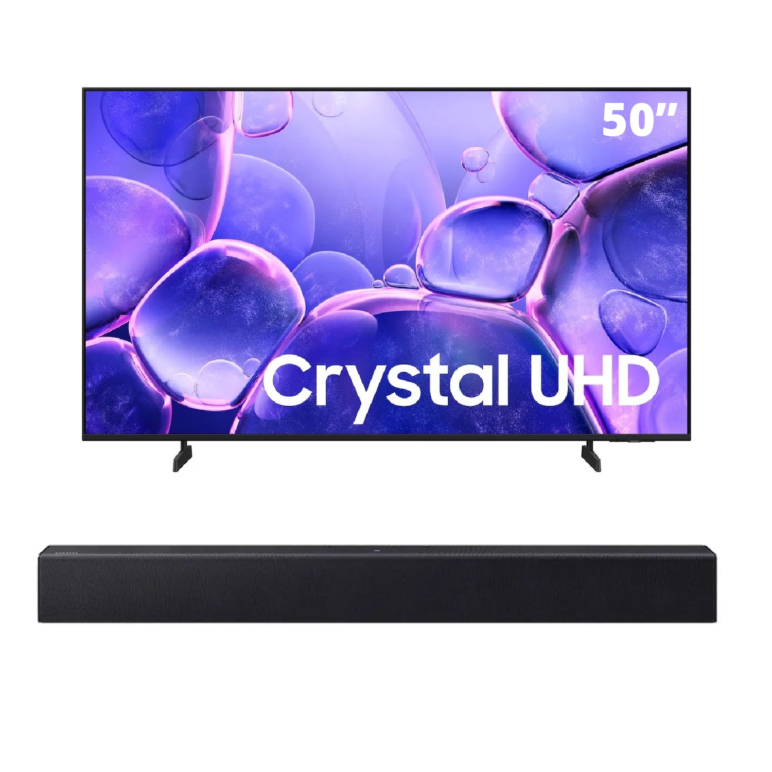Televisor Smart 50” Crystal 4K U8000F + Barra de Sonido - UN50U8000FKXZL
