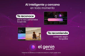 TV LG 50" 55"  NANO 4K UHD Smart TV con IA incluye AI Magic Remote 50NU855BPSA