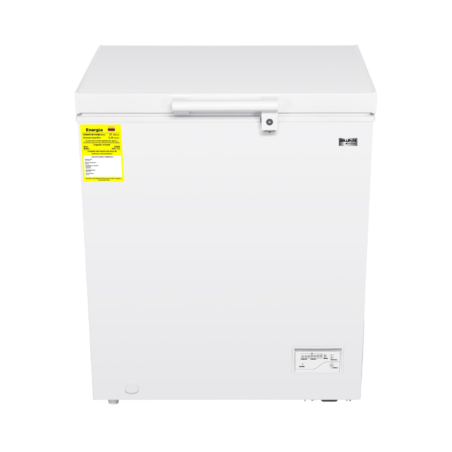 CONGELADOR HORIZONTAL SWAN 145 LITROS | SW1-145