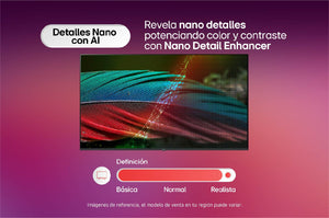 TV LG 50" 55"  NANO 4K UHD Smart TV con IA incluye AI Magic Remote 50NU855BPSA