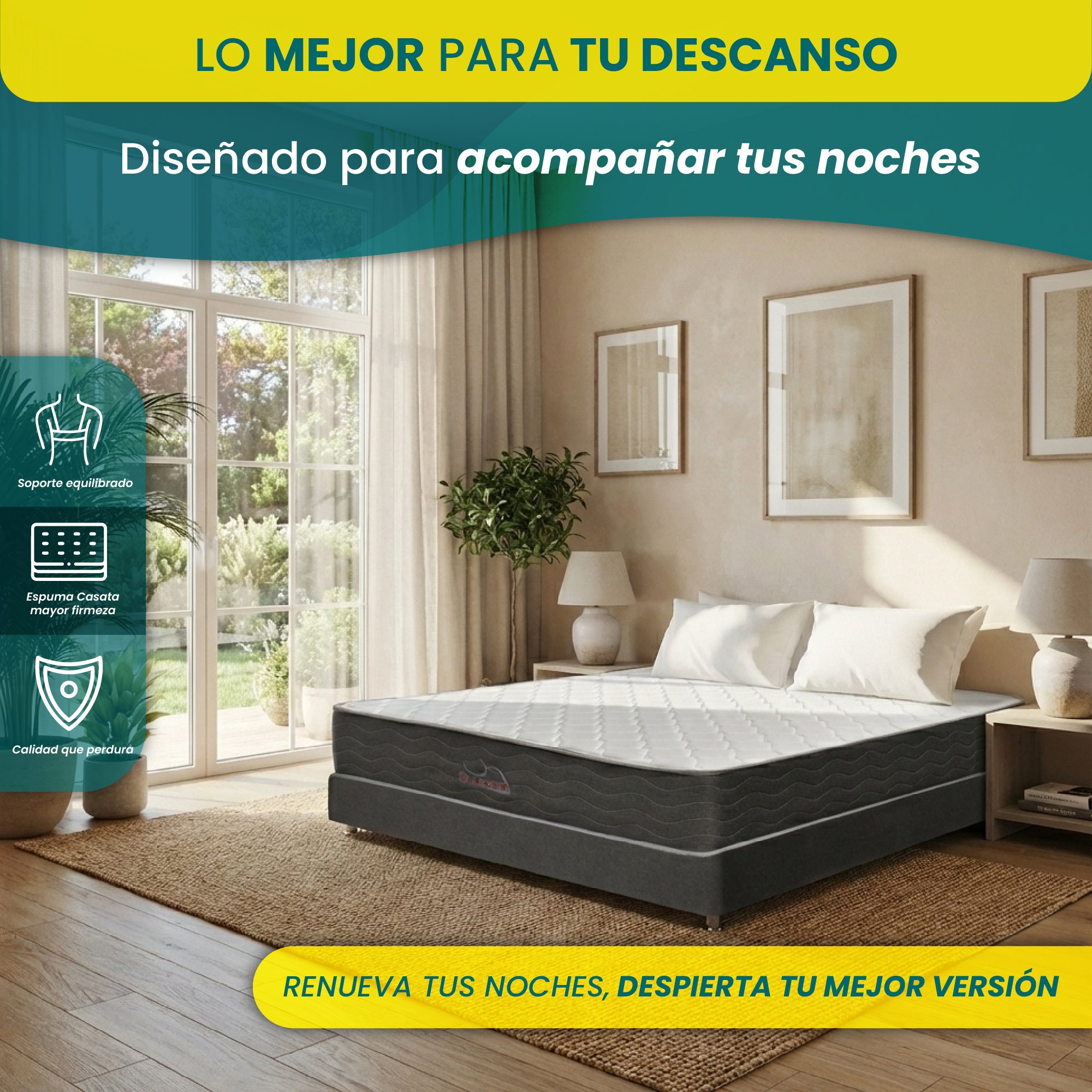 COLCHÓN SWAN NEW CLÍNICO