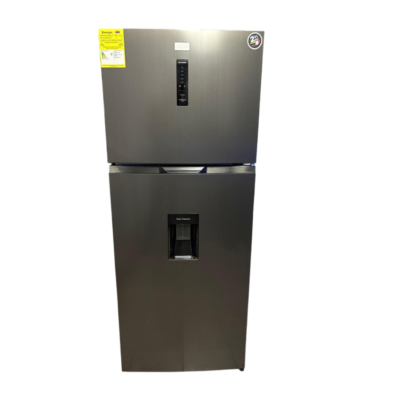 Nevera Swan 413 L No Frost con panel digital Dark Grey | SW 2-54